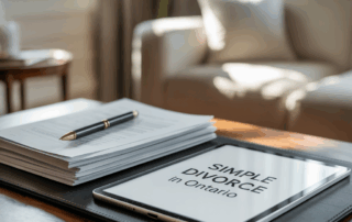 simple divorce in ontario