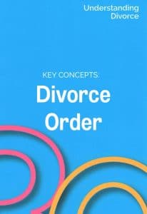 25A Divorce Order
