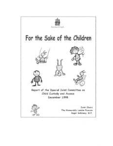 Family Law in Ontario for-the-sake-of-the-children