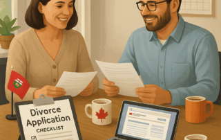 Filing a Divorce Application Checklist  